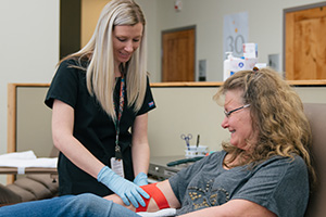 donating blood