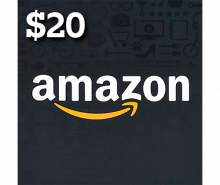 $20 Amazon gift card