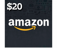 Amazon $20 gift card