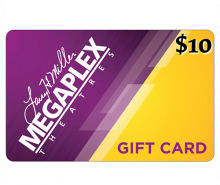 Megaplex $10 gift cards