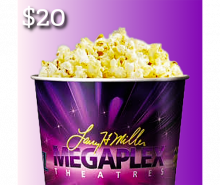 Megaplex $20 gift cards